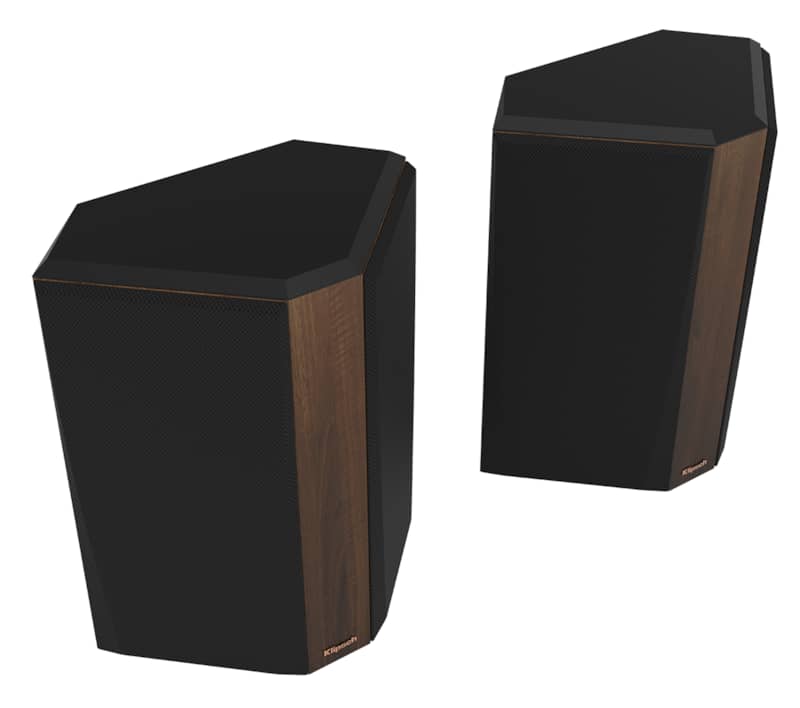 Klipsch-RP-Walnut-Surround-Speakers-RP502SIIWAL-top-angled-grille-on.jpg