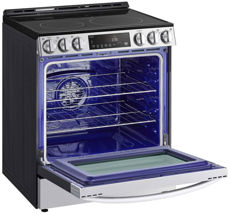 LG-SlideInElectricRange-LSEL6333F-Left-Angle-Open-Empty.jpg
