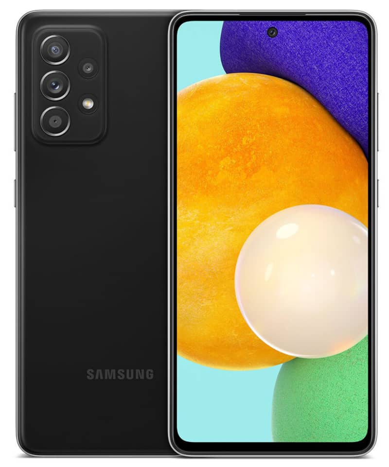 Samsung-Galaxy-A52-5G-Awesome-Black-128GB-Unlocked-GSM-Phone-SM-A526UZKDXAA-Front-And-Rear.jpg