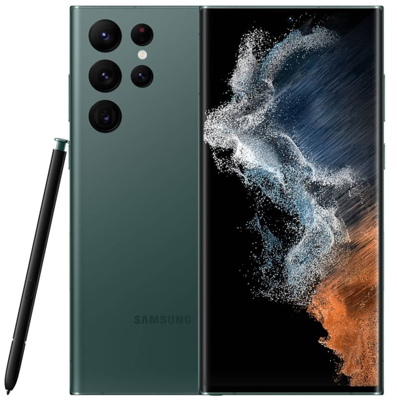 Samsung-Galaxy-S22-Ultra-5G-Green-Phone-GALAXYS22ULTRA-GREEN-Front-and-Rear.jpg