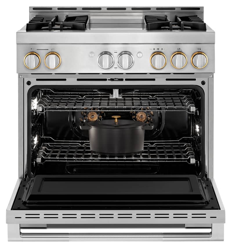 jenn-air-rise-36-professional-gas-range-JGRP536HL-oven-interior-with-pots.jpg