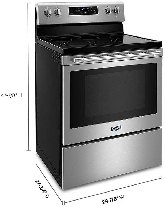 maytag-electric-range-MER7700LZ-dimensions-drawing-right-angle.jpg