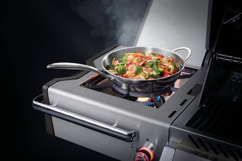 napoleon-prestige-pro-665-grill-PRO665RSIBPSS-3-side-burner-wok-ring-food.jpg