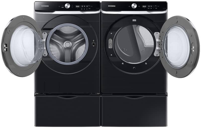 samsung-electric-dryer-DVE50A8800V-side-by-side-open-pedestals.jpg